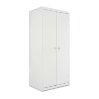 Alera Cm7824Lg Assembled 78Inch High Storage Cabinet Wadjustable Shelves 36W X 24D Light Gray