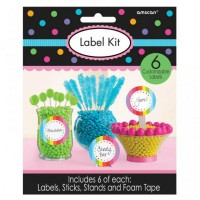 Label Kit Multi Dots Scallops