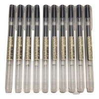 Muji Gel Ink Ball Point Pen 05Mm Black Color 10Pcs