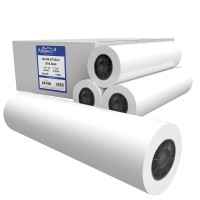 Alliance Wide Format Paper 24 X 150 Cad Bond Rolls 20Lb 4 Rolls 24 In X 150 Ft 2 Core