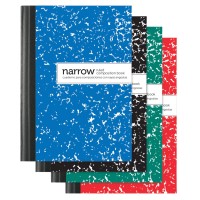 Office Depot Mini Marble Composition Books 3 14In X 4 12In Narrow Ruled 80 Sheets Assorted Colors No Color Choice Pk Of