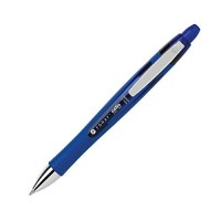 Office Depot Super Comfort Grip Retractable Gel Pens Medium Point 07 Mm Blue Barrel Blue Ink Pack Of 12