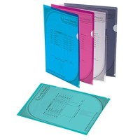 Office Depot Poly Project View Folders Letter Size Assorted Colors Pack Of 10 741361