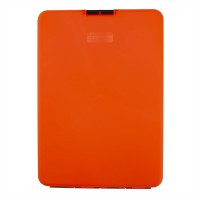 Saunders Bright Orange Slimmate Plastic Storage Clipboard Letter Size Form Holder Ergonomic Recordkeeping Clipboard For Profe