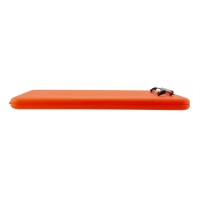 Saunders Bright Orange Slimmate Plastic Storage Clipboard Letter Size Form Holder Ergonomic Recordkeeping Clipboard For Profe