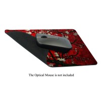 Meffort Inc Standard 95 X 79 Inch Mouse Pad Vincent Van Gogh Cherry Blossoming