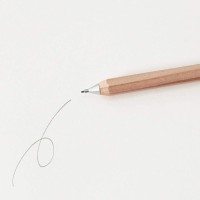 Muji Moma 05 Wooden Hexagonal Mechanical Pencil Slim