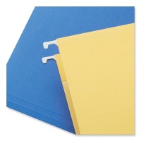 Universal 14221 Hanging File Folders 15 Tab 11 Point Legal Assorted Colors 25Box