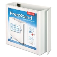 Cardinal 43140Cb Slant Dring Binders 11Inch X812Inch 4Inch Capacity White