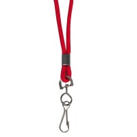 Cline Standard Lanyard Swivel Hook Red 36 Inches Long 24 Per Pack 8931424