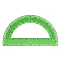 Office Depot Semicircular 6In Protractor Clear 973D Od8