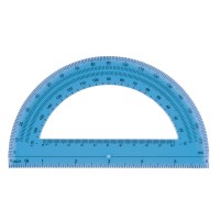 Office Depot Semicircular 6In Protractor Clear 973D Od8