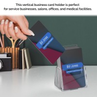 Business Card Holder Desktop Display For 2