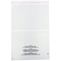 Uline 14 X 20 Self Seal Poly Bags With Suffocation Warning Easy Peel And Stick Clear 15 Mil S19132 100 Count