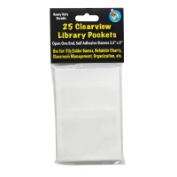 Ashley Productions Clear View Selfadhesive Pockets