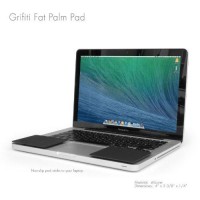 Grifiti Fat Palm Pads 14 Thick Smooth Skin Surface Laptop Wrist Rest Notebook Tacky Silicone Easy Reposition Ergonomic Carpal