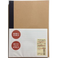 Muji Notebook B5 6Mm Rule 30Sheets Pack Of 5Books 5Colors Binding