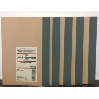 Muji Notebook A6 6Mm Ruled 30Sheets Pack Of 5Books