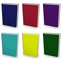 Stretchable Jumbo Book Cover Set Of 3 Assorted