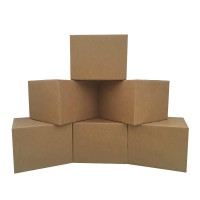 Large Moving Boxes 6 Pack 20X20X15Inches Packing Cardboard Box