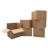 Large Moving Boxes 6 Pack 20X20X15Inches Packing Cardboard Box