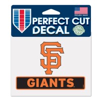 San Francisco Giants Decal 45X575 Perfect Cut Color