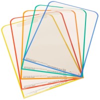 Roylco R59040 Dry Erase Wipe Clean Worksheet Cover