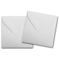 Small 3 18 Inch Square Envelopes 50 Pk White