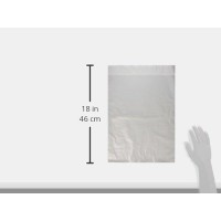 Imbaprice 50 12 X 155 Premium Matte Finish Selfsealing Nonpadded White Poly Mailersmailing Envelopesbags Imba5Pm50