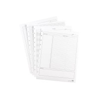 Staples Arc Notebook Project Planner Filler Paper Lettersized White 50 Sheets