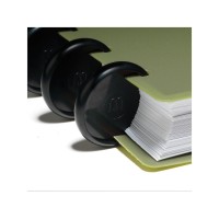 Staples 923050 Arc System 1Inch Notebook Expansion Discs Black 12Pack 20773