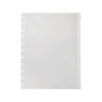 Staples 321297 Arc Poly File Pockets Letter Size Clear 2Pack 21304