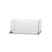 Source One Extra Deep Acrylic Business Card Holder Clear Xdeepclrbc 1 Pack