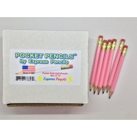 Half Pencils With Eraser Golf Classroom Pew Hexagon Sharpened 2 Pencil Color Pastel Pink Box Of 72 Golf Pocket Penci