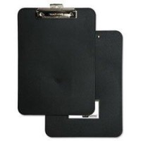 Baumgartens Clipboard Heavyduty Poly 9X12 Black 61624