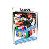 Sourceone Llc Large Wall Mount Brochure Holder 9 X 11 Magazine Rack