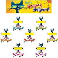 Edupress Groovy Classroom Jobs Mini Bulletin Board Featuring Pete The Cat Large