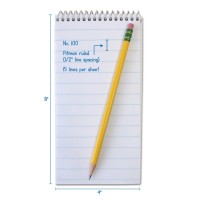 Reporters Notebook Spiral Notebook Notepad Writing Pad For Professional Reporters Journalists For Taking Notes Field Book