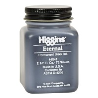 Higgins Black Eternal Ink 25 Oz Bottle 44041