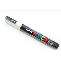 Posca Uniball Marker Pen Pc1M White Single Pen