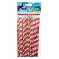 Rhode Island Novelty 75 Candy Cane Prism Pencil