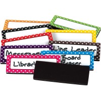 Teacher Created Resources Polka Dots Magnetic Labels 3