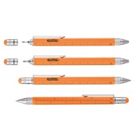 Troika Construction Ballpoint Pen Neon Orange Pip20No