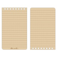 Rite In The Rain Weatherproof Top Spiral Notebook 3 X 5 Tan Cover Universal Pattern No 935T