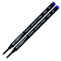 2 Pack Blueschmidt 888 Medium Rollerball Refill