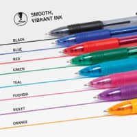 Zebra Pen Zgrip Retractable Ballpoint Pen Medium Point 10Mm Assorted Fashion Colors 18 Pieces 22208