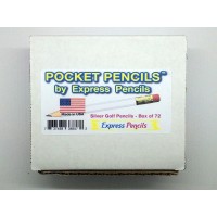 Half Pencils With Eraser Golf Classroom Pew Short Mini Non Toxic Hexagon Sharpened 2 Pencil Color Silver Box Of 72