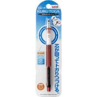 Uni Kurutoga Mechanical Pencil Standard 05Mm Red M54501P15