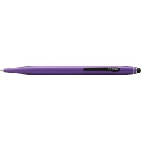 Cross Tech2 Metallic Purple Ballpoint Pen With 6Mm Stylus At06527