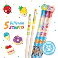 Scentco Graphite Smencils 5Pack Of Hb 2 Scented Pencils